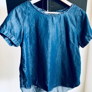Denim top